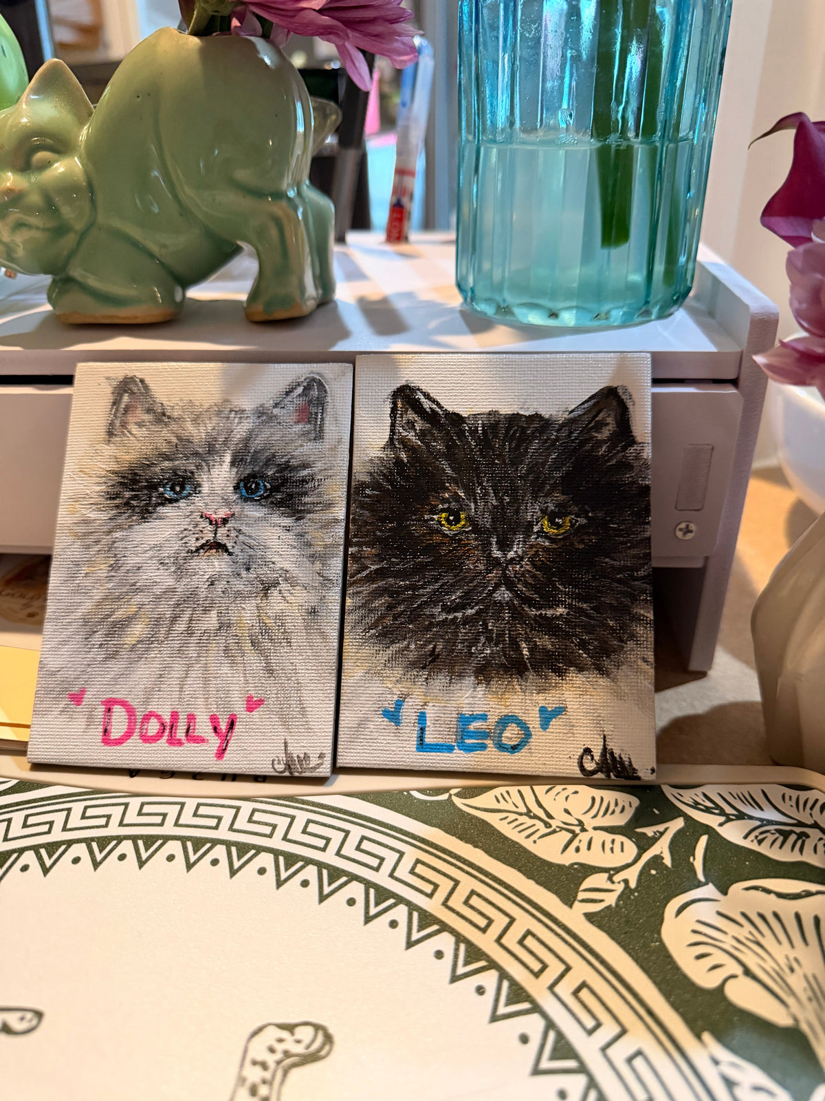 Custom Hand-Painted Magnets